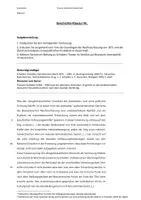 Vorschau - Klassenarbeiten - Geschichte-Klausur: Kaiserreich (Historikerurteil) (mit EHZ) - Deckblatt