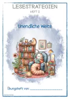 Vorschau - Arbeitsblätter - Lesestrategien nach BISS - Leseheft: Unendliche Weite (Klasse 3-5) - Seite 1