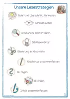 Vorschau - Arbeitsblätter - Lesestrategien nach BISS - Leseheft: Unendliche Weite (Klasse 3-5) - Seite 2