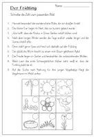 Vorschau - Arbeitsblätter - Leseblätter - Frühling (2. - 3. Klasse) - Seite 1