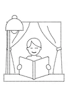 Vorschau - Arbeitsblätter - Prickelbilder / Fensterbilder Thema Hobbys/Hobbies - Grundschule - Bastelvorlagen - Seite 3