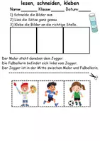 Vorschau - Unterrichtsreihen - Materialpaket - Lesen Hobbys/Hobbies - DaZ/DaF, Deutsch, Sachunterricht - Seite 2