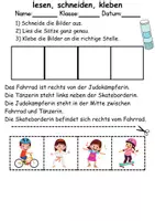 Vorschau - Unterrichtsreihen - Materialpaket - Lesen Hobbys/Hobbies - DaZ/DaF, Deutsch, Sachunterricht - Seite 3