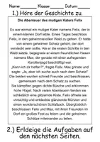 Vorschau - Arbeitsblätter - Hobbys/Hobbies Leseverstehen und Wortschatz - DaZ/DaF, Deutsch, Sachunterricht - Seite 2