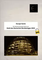 Vorschau - Spiele - Kleines Escape Game zur Bundestagswahl 2025 - Deckblatt