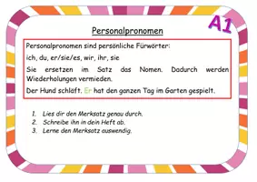 Vorschau - Stationenlernen - Pronomen - Seite 3