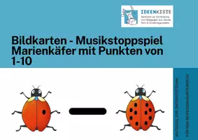 Vorschau - Bildkarten - Bildkarten Marienkäfer 1-10 - Seite 1