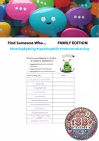 Vorschau - Arbeitsblätter - Find someone who: Family Edition - Deckblatt