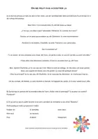 Vorschau - Arbeitsblätter - À Plus 2 U4 S2 Leseverstehen und Gesprächsanlass, mit Lösungen - Seite 1