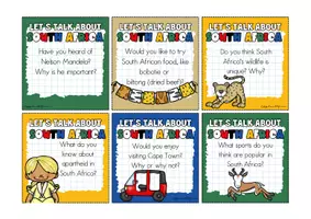 Vorschau - Spiele - South Africa | Conversation Cards | Sprechen | Speaking Prompts - Seite 2