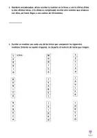 Vista previa - Hojas de trabajo - 100 EJERCICIOS DE ESTIMULACIÓN COGNITIVA CON NOMBRES PROPIOS - página 2