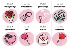 Vorschau - Anderer Materialtyp - Grußkarte zum Valentinstag - Seite 2