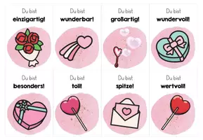 Vorschau - Anderer Materialtyp - Grußkarte zum Valentinstag - Seite 3