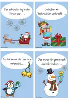 Vorschau - Bildkarten - Erzählkarten Weihnachtsferien (Bildkarten) - Seite 3