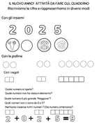 anteprima - Esercizi - attività befana italiano e matematica cl - Pagina 1