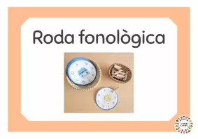 Vista previa - Tarjetas / Manipulativos - Roda fonològica - Portada