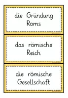 Vorschau - Stationenlernen - HSU: Römer/ Im alten Rom Reihentransparenz - Seite 3