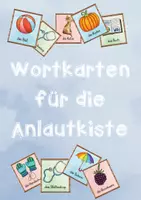 Vorschau - Bildkarten - Wortkarten Teil 1 - Deckblatt
