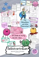 Vorschau - Stundenentwürfe - Unterrichtsreihe Selbstbewusstsein / Selbstvertrauen / Selbstwert steigern + Mutmach-Lied - Deckblatt