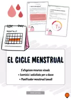 Vista previa - Unidades / Secuencias / Situaciones de Aprendizaje - Educació sobre la menstruació i el cicle menstrual: fases, hormones i benestar - Portada