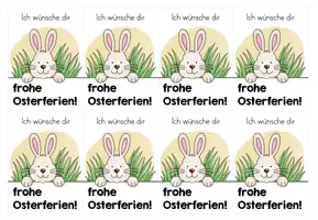Vorschau - Anderer Materialtyp - Osterferien Grußkarte für deine Klasse - Seite 3