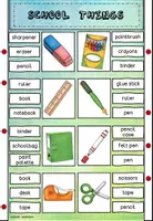 Vorschau - Spiele - School things - Klammerkarten - Englisch - Seite 3
