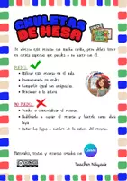 Vista previa - Refuerzo / NEE / Materiales de apoyo - CHULETAS DE MESA (Crib sheet) - ENGLISH - página 1