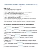 Vorschau - Arbeitsblätter - Lückentext: Arbeitsblatt_Handwerksberufe - Seite 2