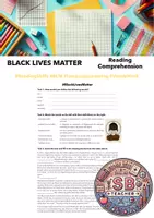 Vorschau - Arbeitsblätter - Black Lives Matter - Worksheet (Reading Activity) - Deckblatt