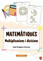 Vista previa - Unidades / Secuencias / Situaciones de Aprendizaje - Matemàtiques (multiplicacions i divisions) - Portada