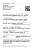 Vorschau - Arbeitsblätter - Lernposter + Arbeitsblätter zum Thema "Literatur" + Lösung & MP3 + Mindmap + Infografik - Seite 1