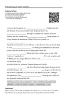 Vorschau - Arbeitsblätter - Lernplakat + Arbeitsblätter zum Thema "London" + Lösung & MP3 + Mindmap + Infografiken - Seite 1