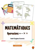 Vista previa - Unidades / Secuencias / Situaciones de Aprendizaje - Matemàtiques: Operacions + - × ÷ - Portada