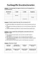 Vorschau - Arbeitsblätter - Materialpaket Grundrechenarten (incl. Lösungen) - Deckblatt