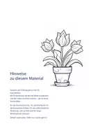 Vorschau - Mal- und Bastelvorlagen - Frühling Fensterdeko - Seite 1