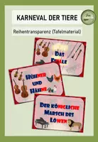 Vorschau - Unterrichtsreihen - Reihentransparenz Unterrichtsreihe Karneval der Tiere - Deckblatt