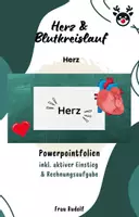Vorschau - Stundenentwürfe - Herz inkl Lösungen Teil 4 - Herz & Blutkreislauf - Biologie - Deckblatt