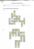 Aperçu - Feuilles d'exercices - Mathématiques (additions et soustractions) - Page 2