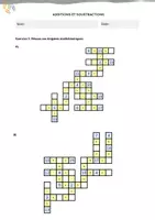 Aperçu - Feuilles d'exercices - Mathématiques (additions et soustractions) - Page 3
