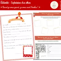 Aperçu - Feuilles d'exercices - Activité Noël - Page de couverture
