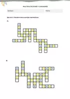 anteprima - Esercizi - Matematica (moltiplicazione e divisione) in spagnolo - Pagina 3