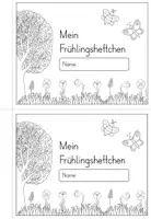 Vorschau - Arbeitsblätter - Heftchen - Frühling (2. Klasse) Freiarbeit - Seite 1