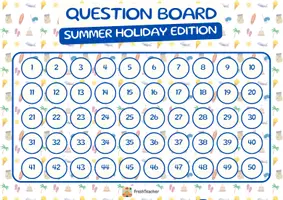 Vorschau - Spiele - Summer Holiday Question Board #BackToSchool - Seite 1