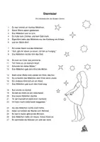 Vorschau - Fördermaterial/Inklusion - Sterntaler - Märchentext auf einer Seite - Seite 3