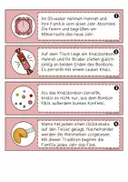 Vorschau - Arbeitsblätter - Lese - Abschreibfächer Jahreszeiten, Feiertagen und Festen - Materialpaket - Seite 2