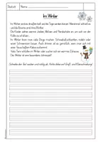 Vorschau - Arbeitsblätter - Abschreibtext Winter (ab 2.Klasse) - Seite 3