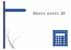 Vista previa - Hojas de trabajo - Resta hasta 20 | matemáticas | 26 columnas - página 1