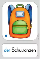 Vorschau - Fördermaterial/Inklusion - Schulsachen Schule Bildkarten Tafelmaterial - DaZ DaF Sprachförderung - Seite 3