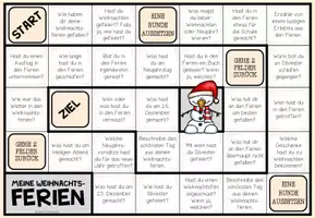 Vorschau - Spiele - MEINE WEIHNACHTSFERIEN - Plauderbrettspiel - Seite 1
