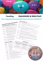 Vorschau - Spiele - Travelling: Dialogues (At Travel Agency, Airport, Hotel) + Role Play - Deckblatt